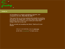 Tablet Screenshot of 42groundhogs.com